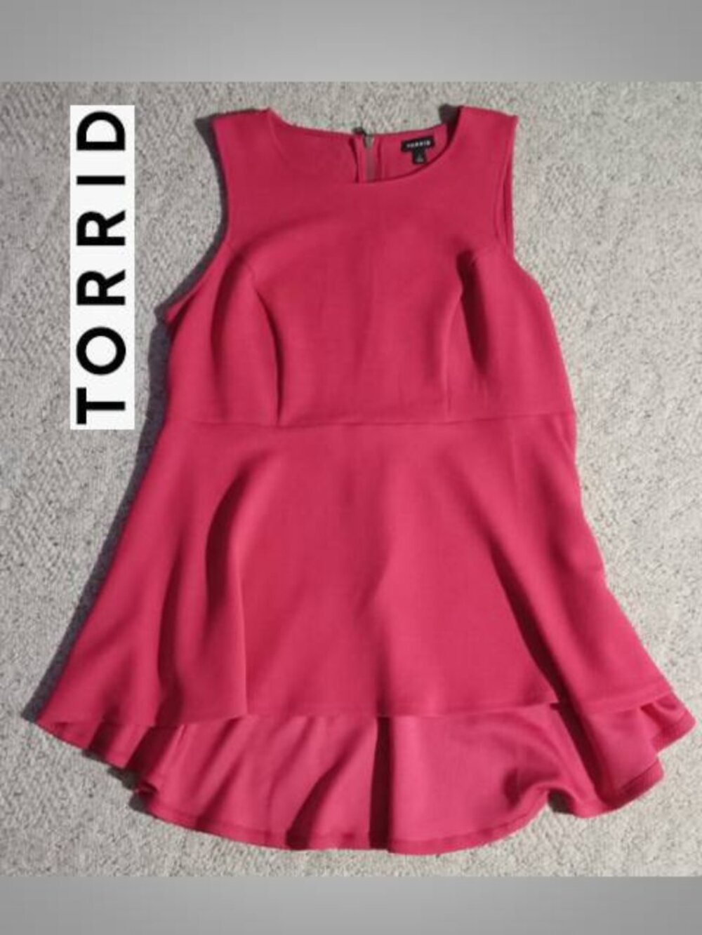 Torrid pink dress size 1 (1X 14 - 16)